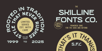 SFC Primorsa Sans Font Poster 9