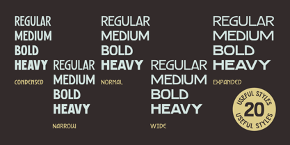 SFC Primorsa Sans Font Poster 2