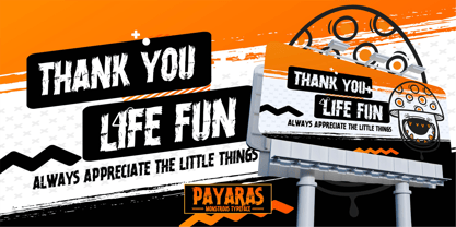 Payaras Font Poster 9