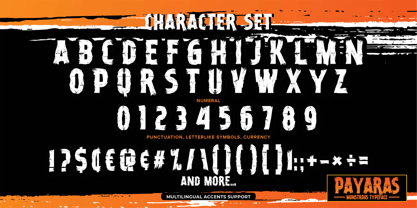 Payaras Font Poster 8
