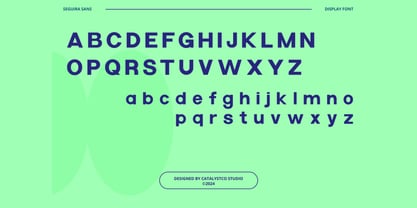 Seguira Sans Font Poster 2