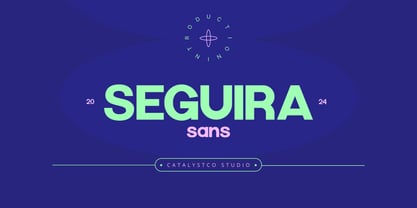 Seguira Sans Font Poster 1
