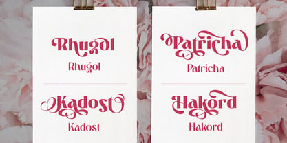Altaya Romance Font Poster 8