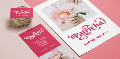 Altaya Romance Font Poster 5