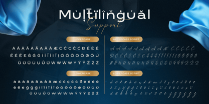 Romaria Stylish Font Poster 11