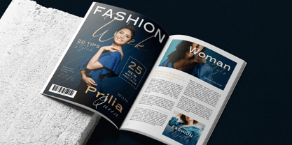Romaria Stylish Font Poster 7