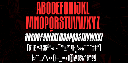 Kallina Condensed Font Poster 10