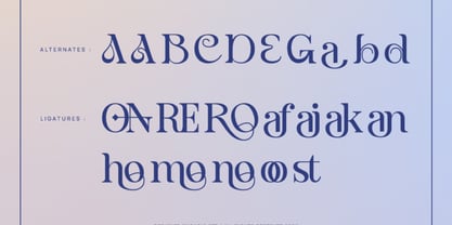 Alurane Font Poster 6