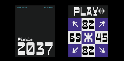 HN Neyro Mono Font Poster 10