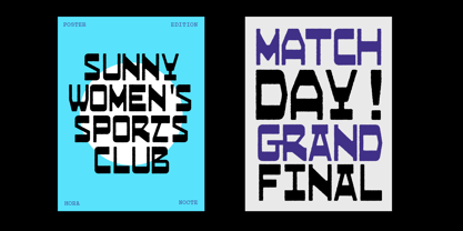 HN Neyro Mono Font Poster 4