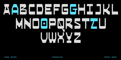 HN Neyro Mono Font Poster 3