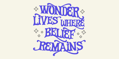 Fairy Spell Font Poster 11