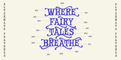 Fairy Spell Font Poster 8