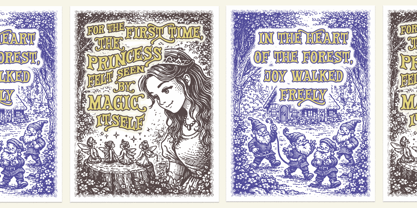Fairy Spell Font Poster 6