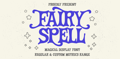Fairy Spell Font Poster 1