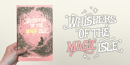 Fairy Spell Font Poster 5