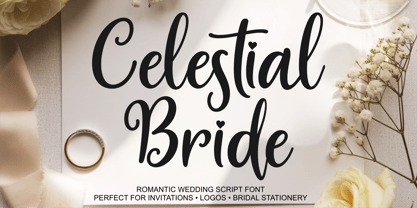 Celestial Bride Font Poster 1