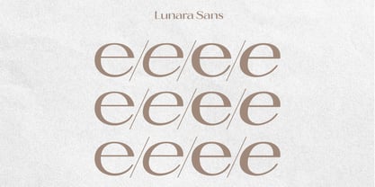 Lunara Sans Font Poster 6