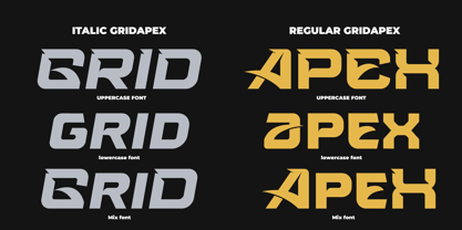 Gridapex Font Poster 5