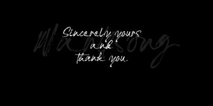 Narllsong Font Poster 11