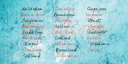 Narllsong Font Poster 2