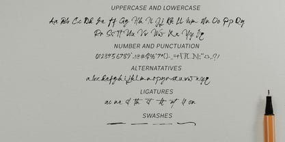 Narllsong Font Poster 5