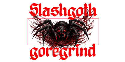 Disgored Font Poster 2