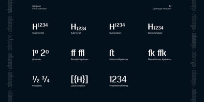 Gargenic Font Poster 12