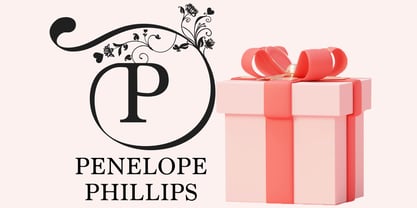 ZP Passionate Monogram Font Poster 2