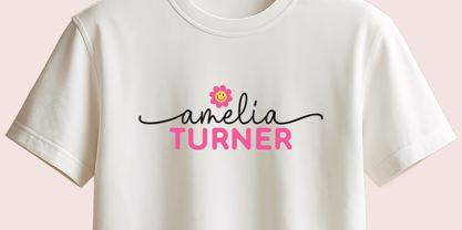 Blushing Hearts Font Poster 4