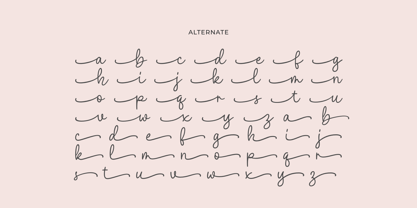 Blushing Hearts Font Poster 7