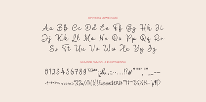 Blushing Hearts Font Poster 8