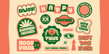 Anya Forger Font Poster 4