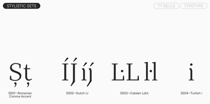 TT Bells Font Poster 14