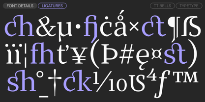 TT Bells Font Poster 15