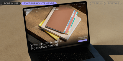 TT Bells Font Poster 11