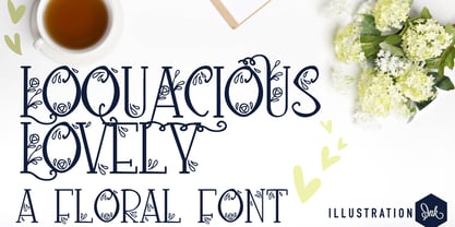 PN Loquacious Font Poster 1