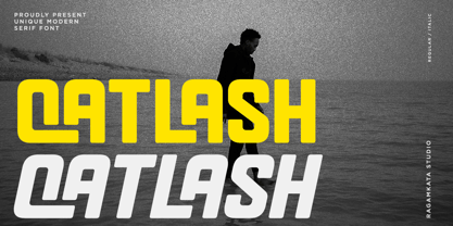 Oatlash Font Poster 1