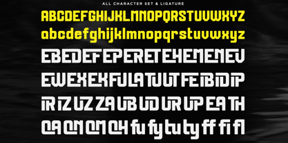 Oatlash Font Poster 9