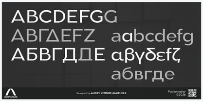 Aukim II Font Poster 3