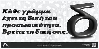 Aukim II Font Poster 9