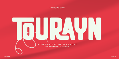 Tourayn Font Poster 1