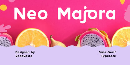 Neo Majora Font Poster 8