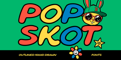 Popskot Font Poster 1