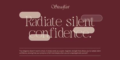 Lathenia Font Poster 4