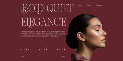 Lathenia Font Poster 3