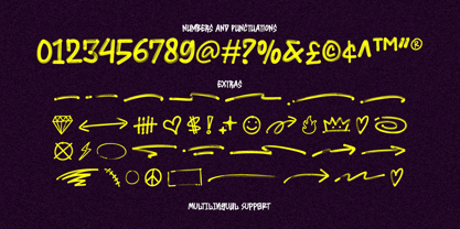 Brosnoirs Font Poster 9