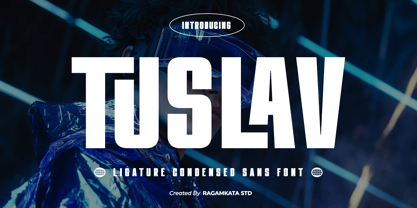 SS Tuslav Font Poster 1