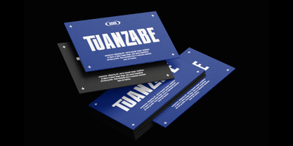 SS Tuslav Font Poster 7