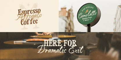 Vintage Market Font Poster 3